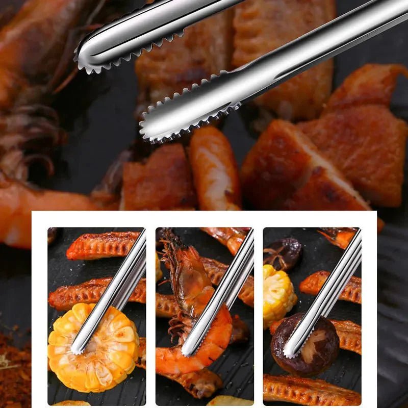 Grillax™ - Pince Grillades Inox - MES USTENCILES DE CUISINE