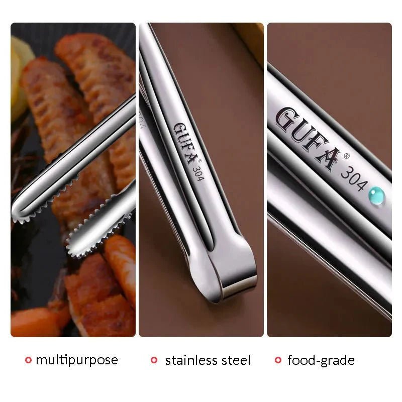 Grillax™ - Pince Grillades Inox - MES USTENCILES DE CUISINE