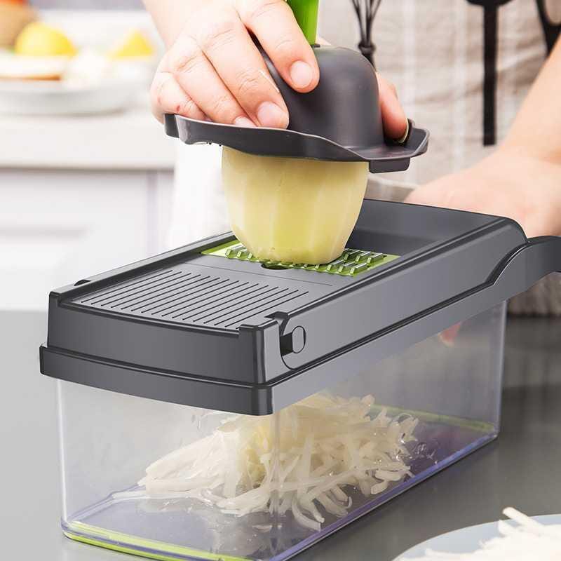 MandoSlicer™ | Mandoline 12 en 1 | Cuisine - MES USTENCILES DE CUISINE